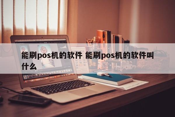 广州能刷pos机的软件 能刷pos机的软件叫什么