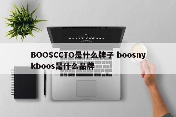 泸州BOOSCCTO是什么牌子 boosnykboos是什么品牌