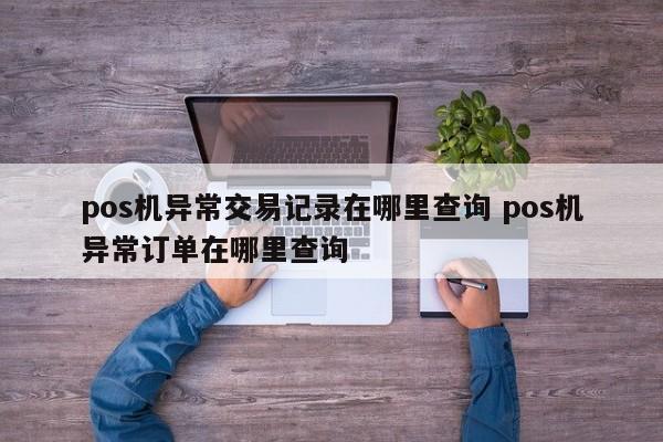 安庆pos机异常交易记录在哪里查询 pos机异常订单在哪里查询