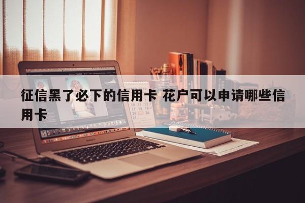 吴忠征信黑了必下的信用卡 花户可以申请哪些信用卡